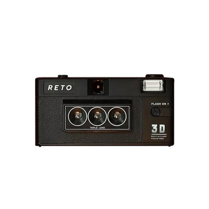 RETO 3D Point-and-Shoot Camera with Flash - ElectronAge