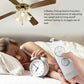 Universal Ceiling Fan Lamp Remote Control Kit AC 110-240V Timing Control Switch Adjusted Wind Speed Transmitter Receiver