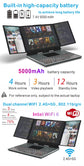 RAM 16G ROM 128G-1TB 16inch+10.5" +10.5" Three Screen Syncretism i5-1235U ultra Slim Aluminum Mechanical Backlit Keyboard LAPTOP