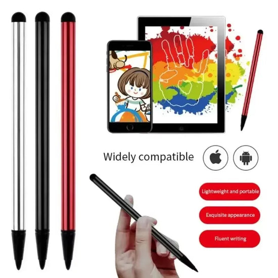 1/2/3/6Pcs Metal Stylus Capacitive Screen Resistive Screen Dual-Purpose Touch Pen Navigation Mobile Phone Universal Stylus
