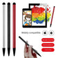 1/2/3/6Pcs Metal Stylus Capacitive Screen Resistive Screen Dual-Purpose Touch Pen Navigation Mobile Phone Universal Stylus