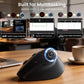 Ergonomic Wireless Mouse with Side Scroll Wheel - ElectronAge