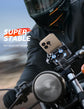 Anti-Vibration Motorcycle Phone Mount Camera Friendly Anti-Shake Bicycle Handlebar Holder with Secure Lock Universal E-Bike Scoo