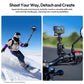 ABMF-VL03 Bike Mount Bracket For Gopro Action Cameras 360° Rotating Selfie Stick Holder With Super Clamp Motorcycle