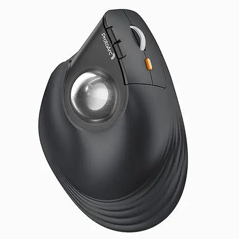 HRUEDA ProtoArc Vertical Wireless Trackball Mouse - ElectronAge