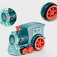 Automatic Domino Train Car Electric Domino Blocks Laying Machine STEM Educational Learning Toys Birthday Gift for Kids Boy Girl