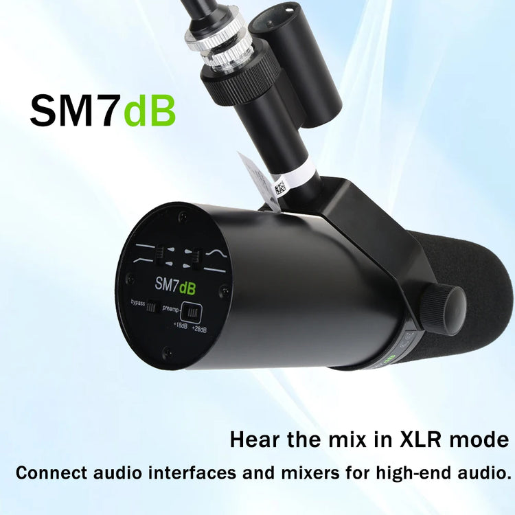 NILUNWEI SM7dB Dynamic Vocal Microphone With Optional Frequency Response - ElectronAge