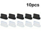 10pcs Silicone Anti-Dust Plugs for Type-C Mobile Phone Charging Ports