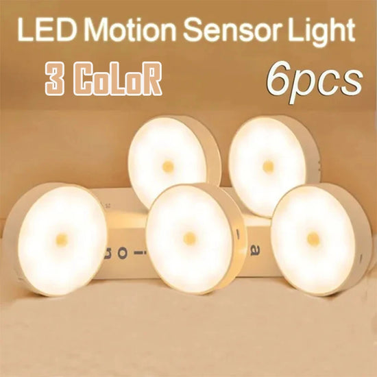 2~6 Pack Motion Sensor LED Night Light