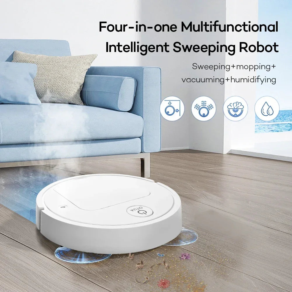 obowAI 4-in-1 Automatic Intelligent Sweeping Robot - ElectronAge
