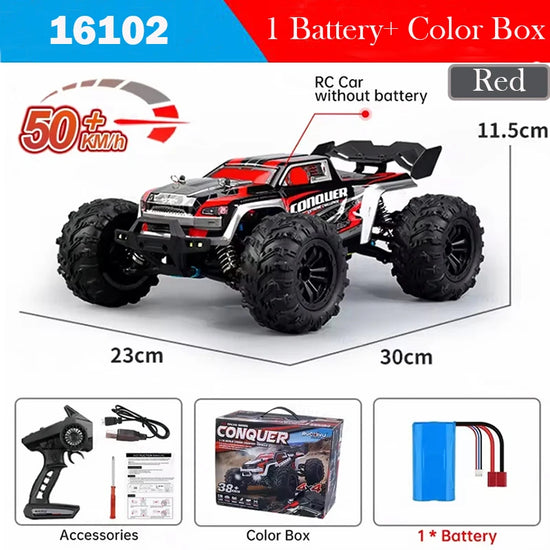 WLTOYS 16102 RC Cars 2.4G 390 Moter