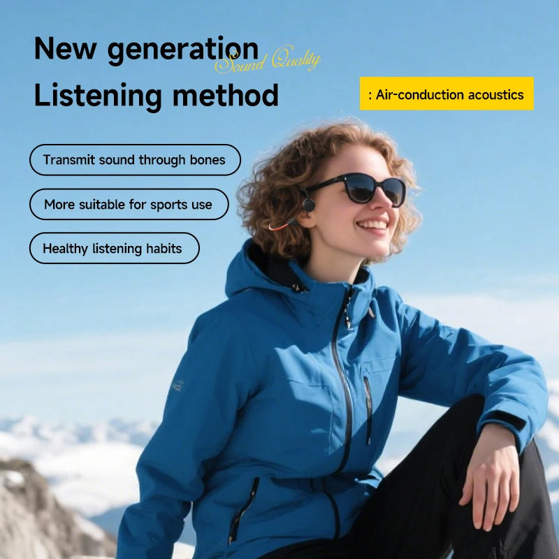 BMAD Open-Ear Bone Conduction Sports Headphones - ElectronAge