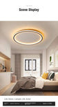 AuraGlow LED modern ceiling light