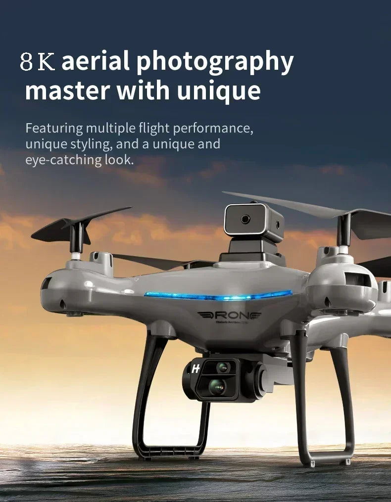 KY102 Drone 8K Dual Camera Quadcopter - ElectronAge