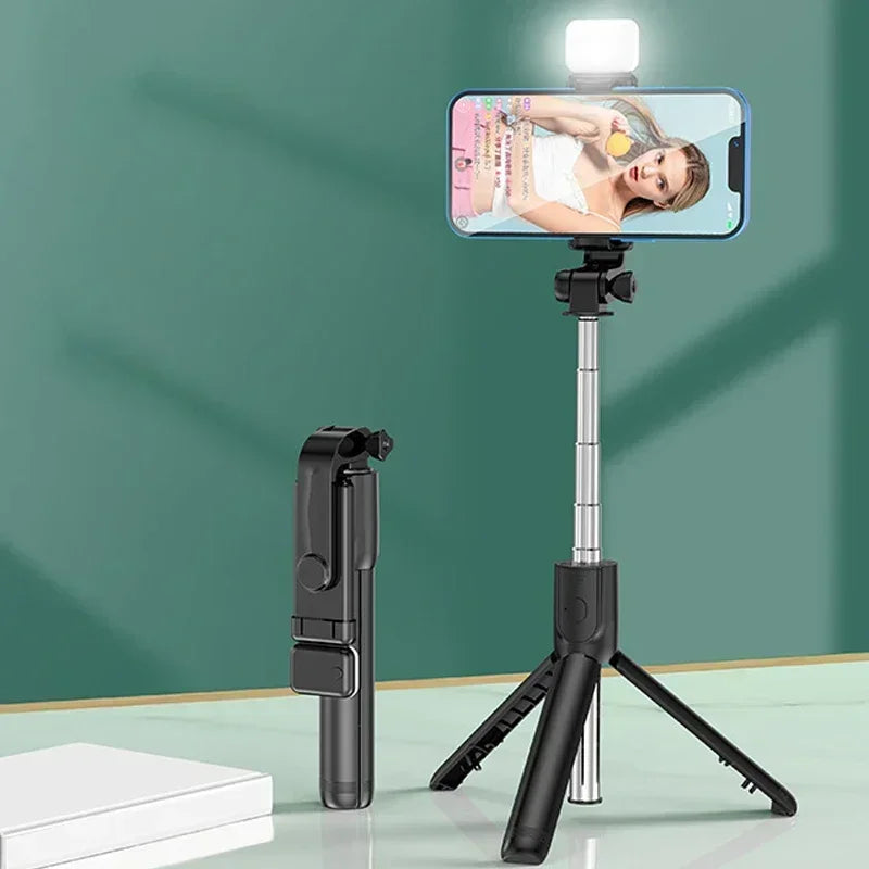 Selfie Stick Telescopic Travel Handheld Tripod - ElectronAge
