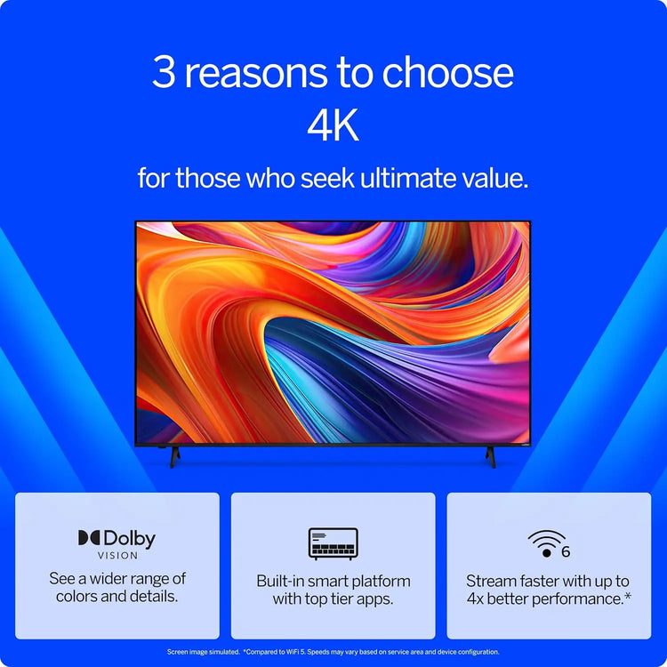 43-inch 4K UHD LED Smart TV - ElectronAge