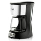 0.6L Electric Drip Coffee Makers 600W Household Coffee Machine 5 Cup Tea Coffe Pot Compact Coffee Maker with Reusable Filter