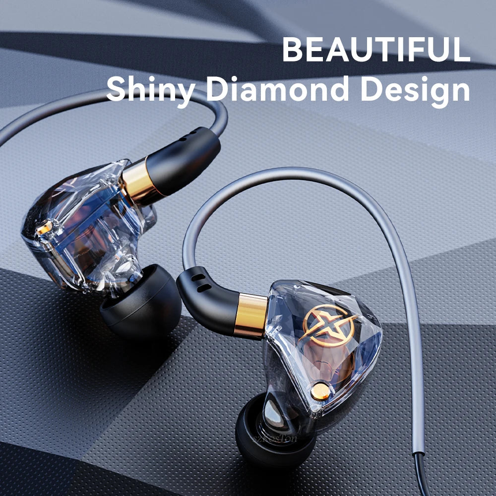 SZKOSTON Wired HiFi Headphones with Mini Condenser Microphone - ElectronAge