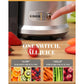 XMSJ Powerful 1200W Juicer Machine, 3.2 Wide Chute - ElectronAge