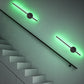 2P Rechargeable LED Wall Lamp 4400mah RGB 50CM Removable Wall Sconce Bedroom Bedside Living Room Décor Fixture Magnetism Chassis