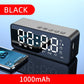 Alarm Clock Radio FM Bluetooth Speaker Portable Subwoofer Caixa De Som Sound Box Music Wireless Mini Woofers Bocina Lamp Column