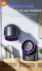 Xiaomi Smart Electric Fan 100 Level Bladeless Fan Portable Small Usb Charge Silent Desktop High-speed Circulating Cooling Fan