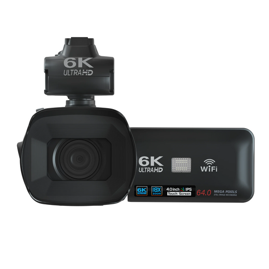 STLF WJW 6K HD Professional Video Camcorder - ElectronAge