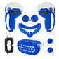 8 in 1 for Oculus Quest 2 Accessories Face Cushion Cover for Quest 2 Contorller Grips Lens VR Silicone Covers VR Shell Cover