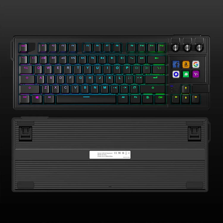 MRSVI K1 PRO Visual LCD AI Keyboard - ElectronAge