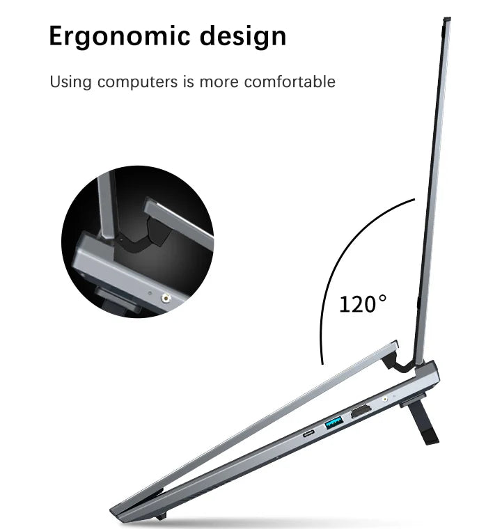 16+16 inch Dual Screen Laptop - ElectronAge