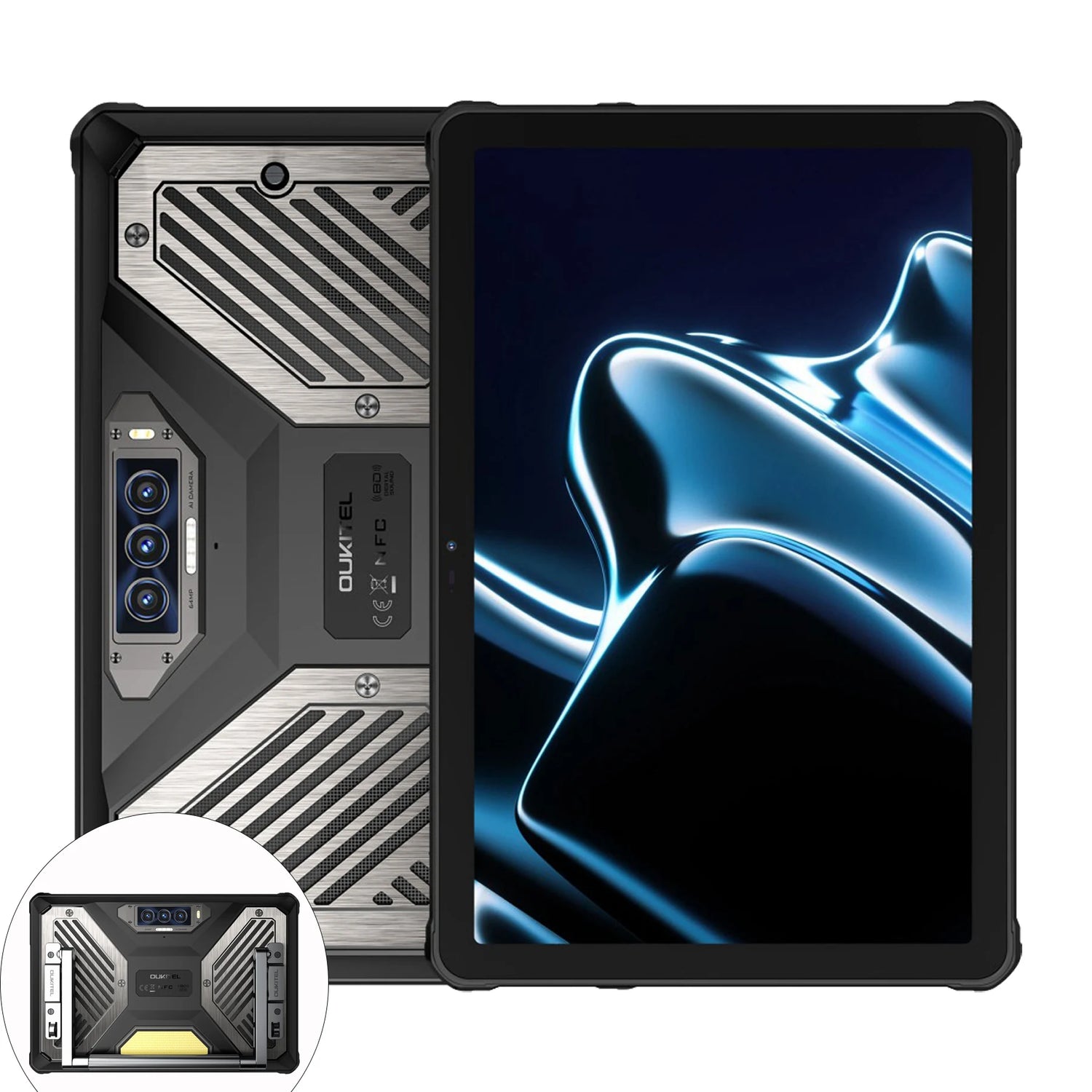 OUKITEL RT10 5G Rugged Tablet 25000mAh 11 FHD+IPS Display 