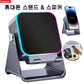 5 In 1 Auto-induction Wireless Induction Speaker 8 RGB Light Phone Stand Surround Sound Portable Bluetooth Phone Holder
