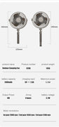 Tripod Stand Desk Air Cooling Blower Rotation Camping Ceiling Fan With Night Light Outdoor USB Chargeable Conditioning Cooler
