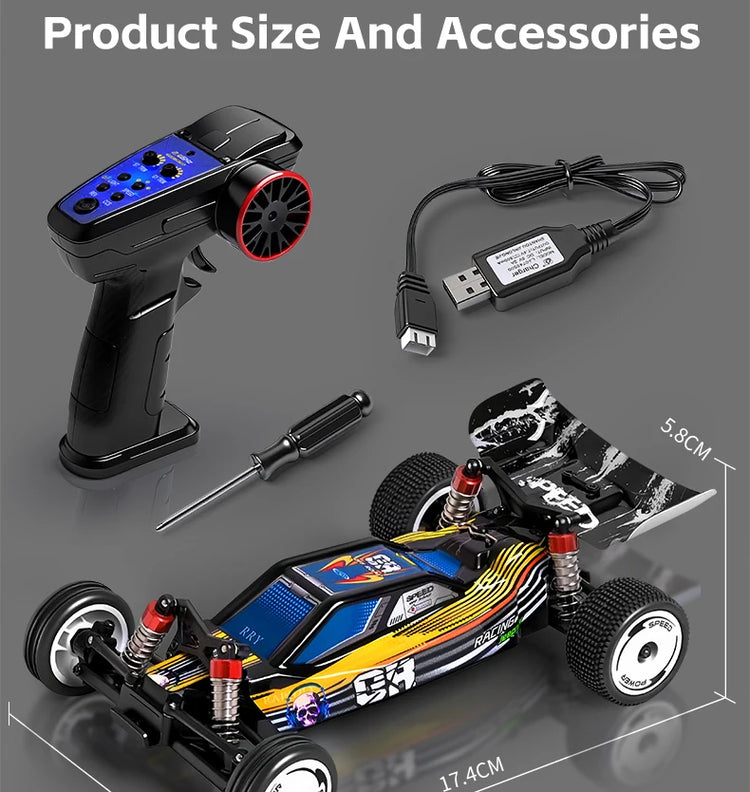 WLtoys 244016 High Speed Remote Control Car - ElectronAge