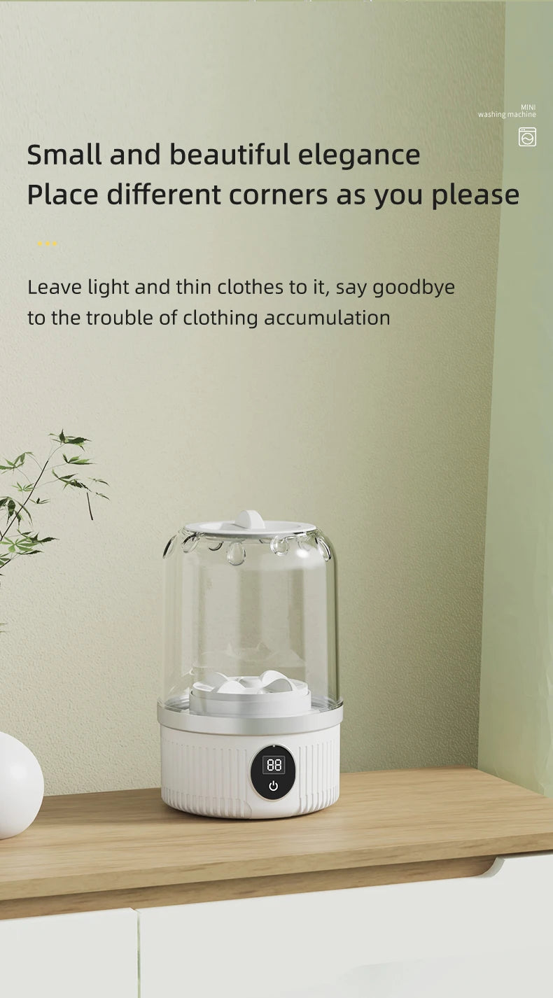 Mini Household Electric Washing Cup - ElectronAge