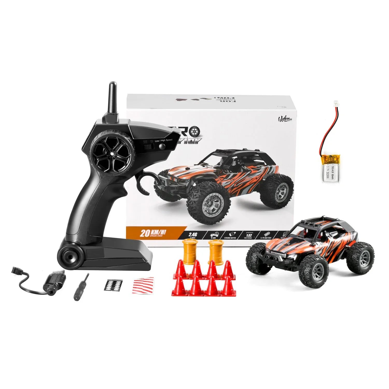 1:32 Mini RC Car Remote Control Cars 20Km/h - ElectronAge
