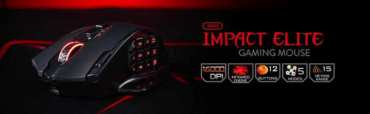 Redragon M913 Wireless Gamer Mice - ElectronAge