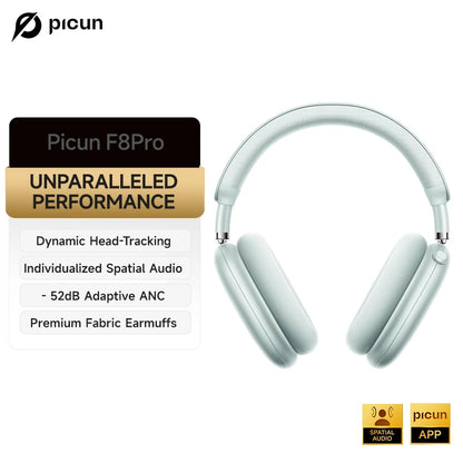 Picun F8 Pro ANC Wireless Headphones - ElectronAge