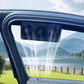 Solar Powered Car Radiator Cooling Fan With 3 Air Outlets Car Window Air Vent Fan USB Powered Auto Ventilation Fan For All Cars