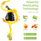 BioloMix Cold Press Juicer with 78mm Feed Chute, 200W 40-65RPM Powerful Motor Slow Masticating Juice Extractor Fits Whole Fruits - ElectronAge