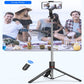 Roreta Selfie Stick Tripod Extendable With light Wireless Bluetooth Remote Portable Smartphone Stand Mount For iOS Android Phone