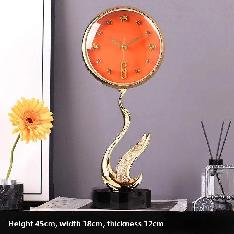 European Style Restaurant Desktop Desk Clock - ElectronAge