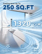 42 In Portable Air Conditioner with 4 Modes - ElectronAge