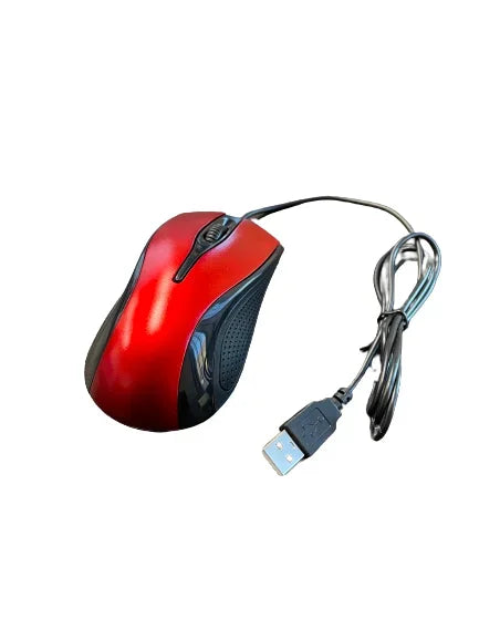 USB 2.0 Optical Wired Scroll Wheel Mouse - ElectronAge