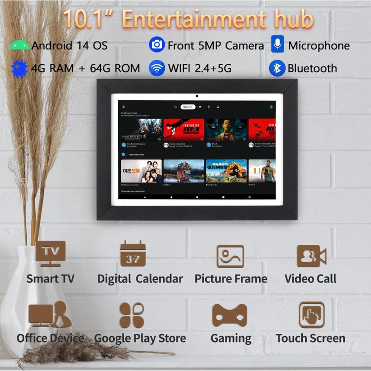 XMSJ 10.1 inch Small Smart Kitchen TV - ElectronAge