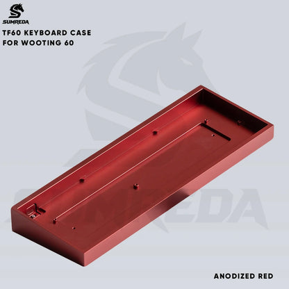 SUMREDA TF60 Aluminum Keyboard Shell GH60 60% Keys Layouts GH60 Keyboard Case For Wooting 60HE Mad 60he Win60 keyboard Cover