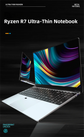 AMD Ryzen R5 R7 Slim Gaming Laptop 15.6 Inch IPS Laptops Portable notbook computer pc Windows11 Fingerprint cheap price deal