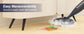Steam Mop Cleaner with Rotating Mop Pad 10 in 1 Lightweight Spin Mop 1300W Powerful Floor Steamer for Home Hardwood Laminate VM6