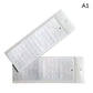 1PC Multicolour Russian Transparent Keyboard Stickers Language Alphabet Black White Label For Computer PC Dust Protection Laptop