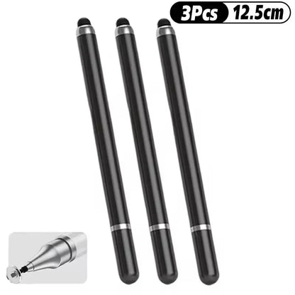 4/1Pcs 2IN1 Stylus Pen for Mobile Phone Tablet Drawing Capacitive Touch Pen Universal For iPhone Samsung Android Draw Screen Pen